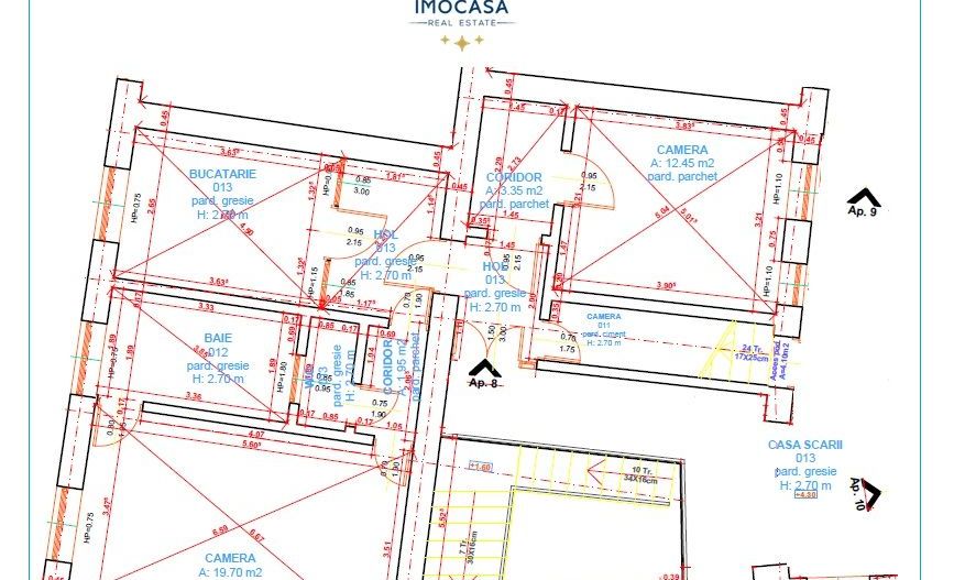 De vânzare Apartament 3 camere de renovat B-dul Decebal Arad - Poză 12