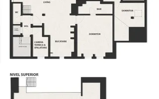 Mansardă tip loft în FLoreasca| 183.9 mp total | 6 camere - Poză 11