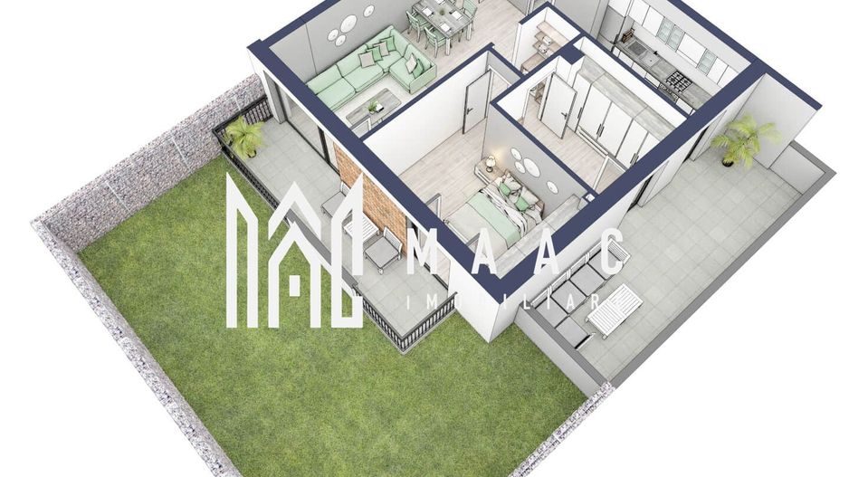 Apartament 3 camere | Balcoane 11.8 mp | Gradica ca. 107mp | Turnisor - Poză 5