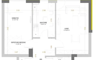 Apartament 2 Camere Nou în Urban Plaza Terasă Finisaje Moderne - Poză 24