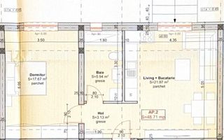 Etaj 2. Finisaje superioare. Pozitie excelenta. - Schiță 10