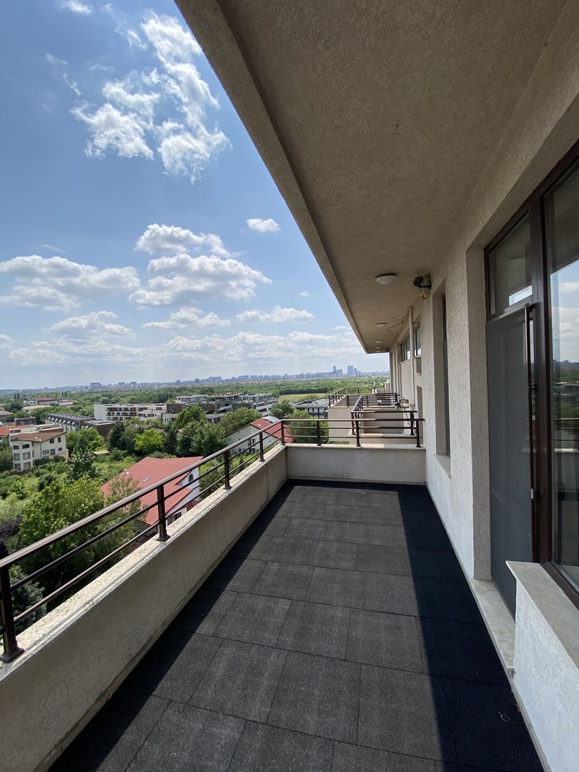 Penthouse 5 camere 250 mp lângă Ambasada SUA , zona Băneasa București - Poză 32