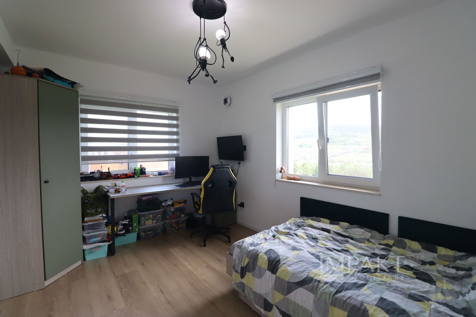 Duplex superb la vanzare, finisat, mobilat, utilat, situat in Chinteni - Poză 20