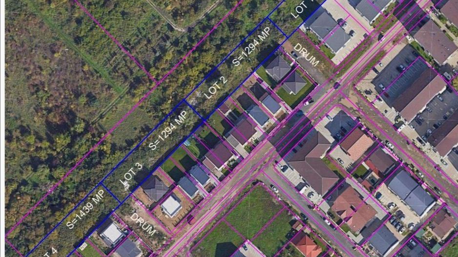 Teren intravilan 1.294 mp de vânzare – Timișoara, Calea Urseni, lângă Pepinieră - Poză 3