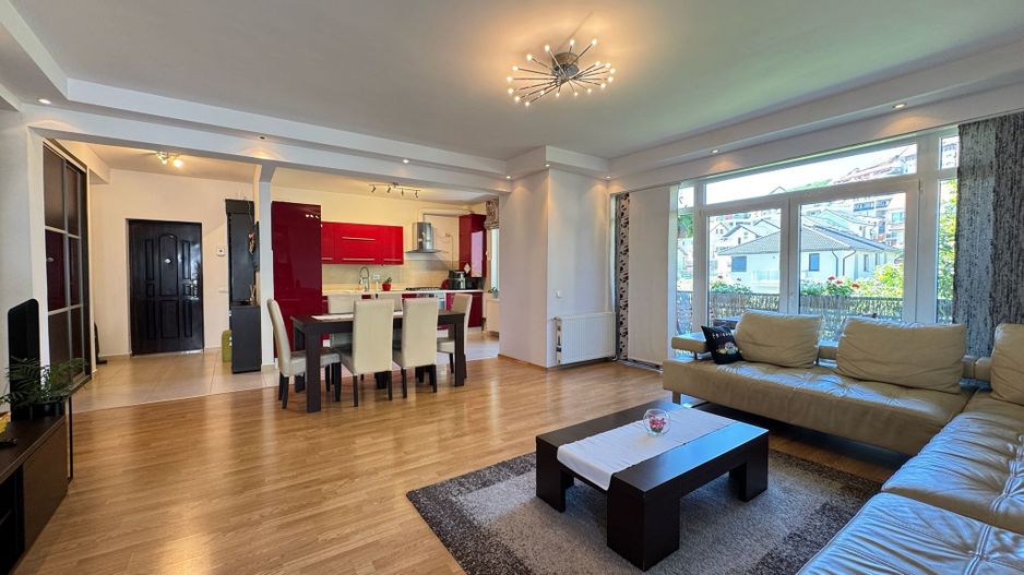 APARTAMENT 3 CAMERE - 90 MP - CEZAR PETRESCU - MOBILAT COMPLET - Poză 2