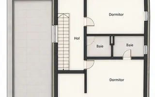 Casa individuala 6 camere, 5 bai, terasa la etaj, curte, P+ET+POD - Poză 19