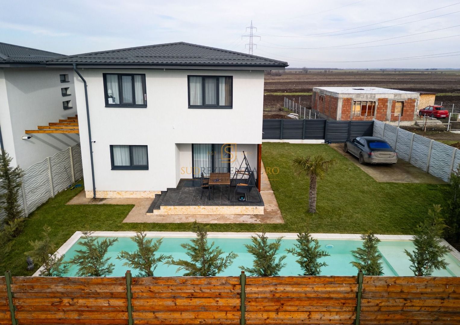 Vila Smart Home de Lux cu piscina incalzita, Comuna Berceni, Ilfov - Poză 1