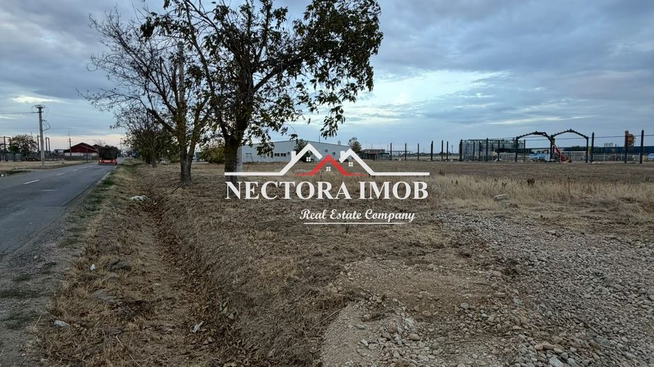 NECTORA IMOB-Teren Intravilan Industrial la sosea,2x2000 mp, Utilitati - Poză 1