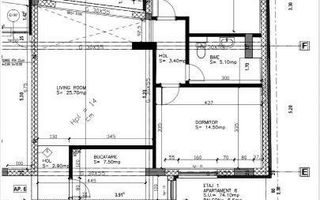 Inchiriere apartament 3 Camere | Piaţa Victoriei - Schiță 13