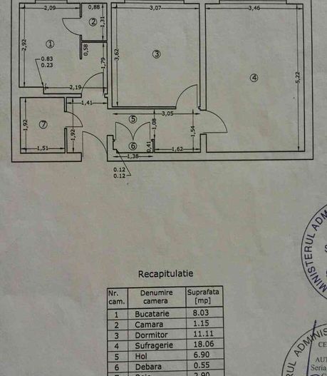 Inchiriere 2 Camere Brâncoveanu - Poză 16