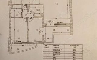 APARTAMENT 3 CAMERE | 184MP CONSTRUITI - 2.500EURO/MP | GROZAVESTI - Schiță 32