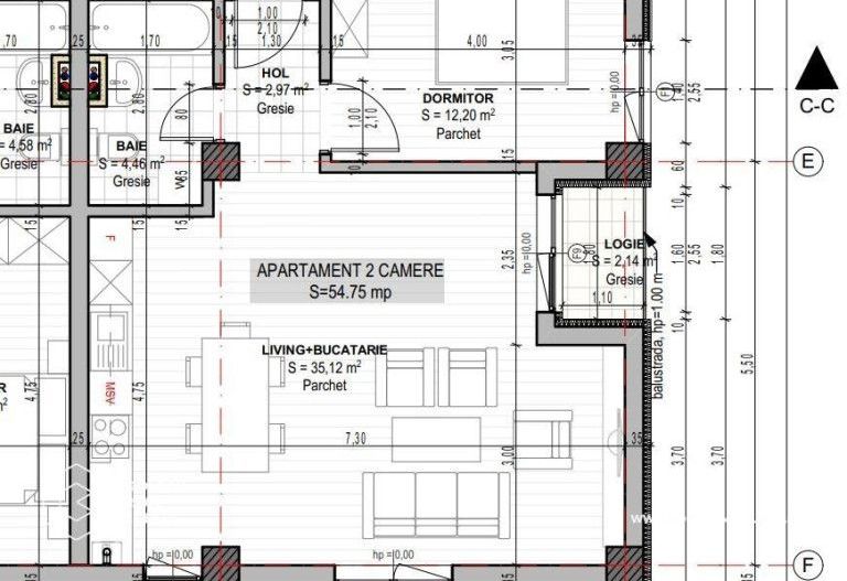 Apartament nou, 2 camere, Calea Torontalului-Comision  0% - Poză 17