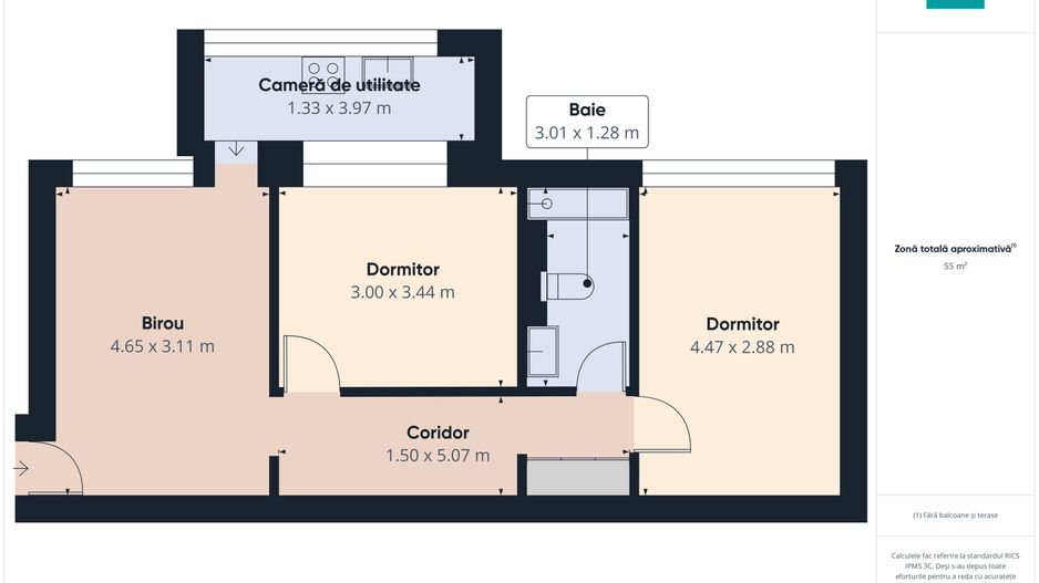 Apartament 3 camere, Cantemir - Poză 9