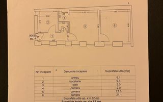 Centru Istoric, Piata Sfatului, 2 camere, 62mp, 158000Euro - Poză 4