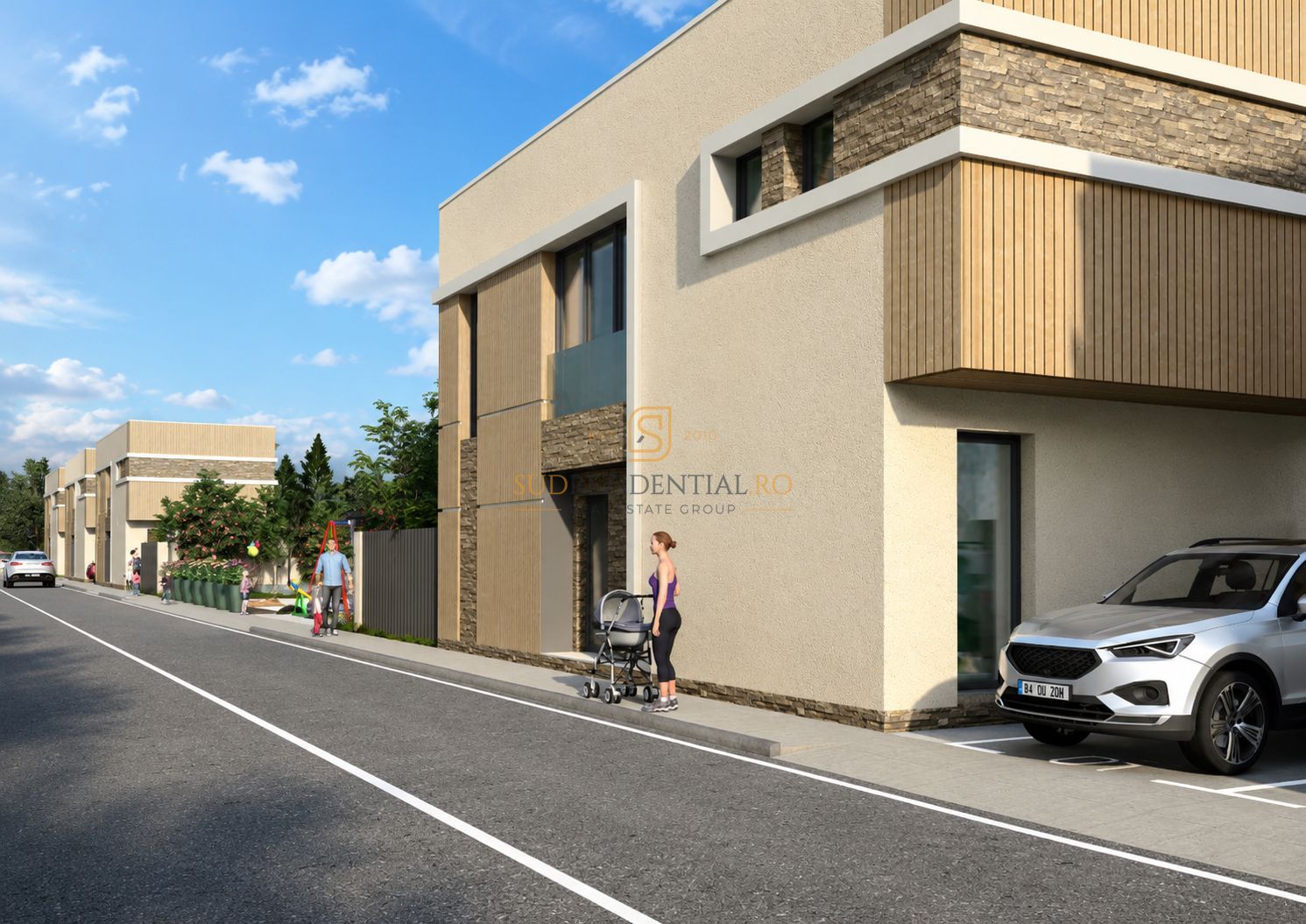 Vila individuala | Ansamblu privat cu piscina Bragadiru-Independentei - Poză 8