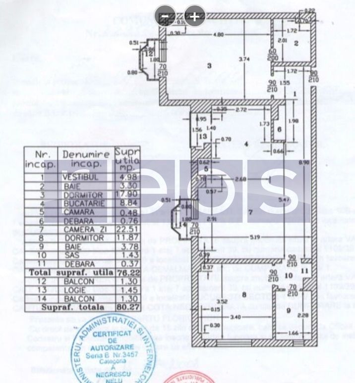 VANZARE 3 CAMERE | SEMIDECOMANDAT | ZONA TINERETULUI-CALEA VACARESTI - Poză 22
