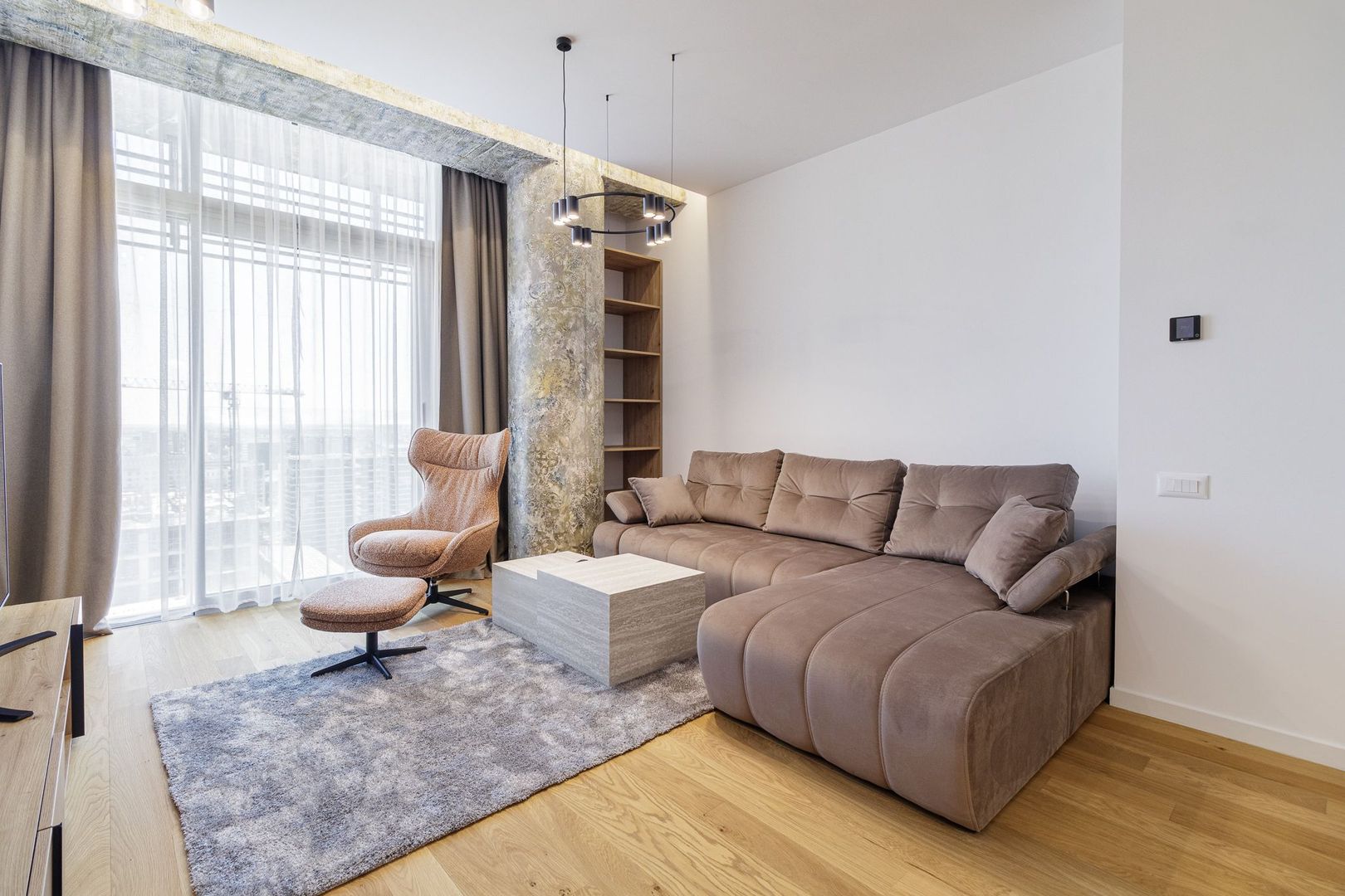Apartament 2 Camere / LUX - Up-site by Atenor / Parcare EV / Piscina - Poză 2