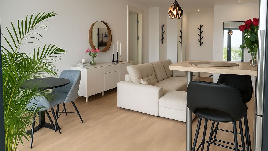 Apartament 2 camere complet mobilat 102 The Address - Poză 1