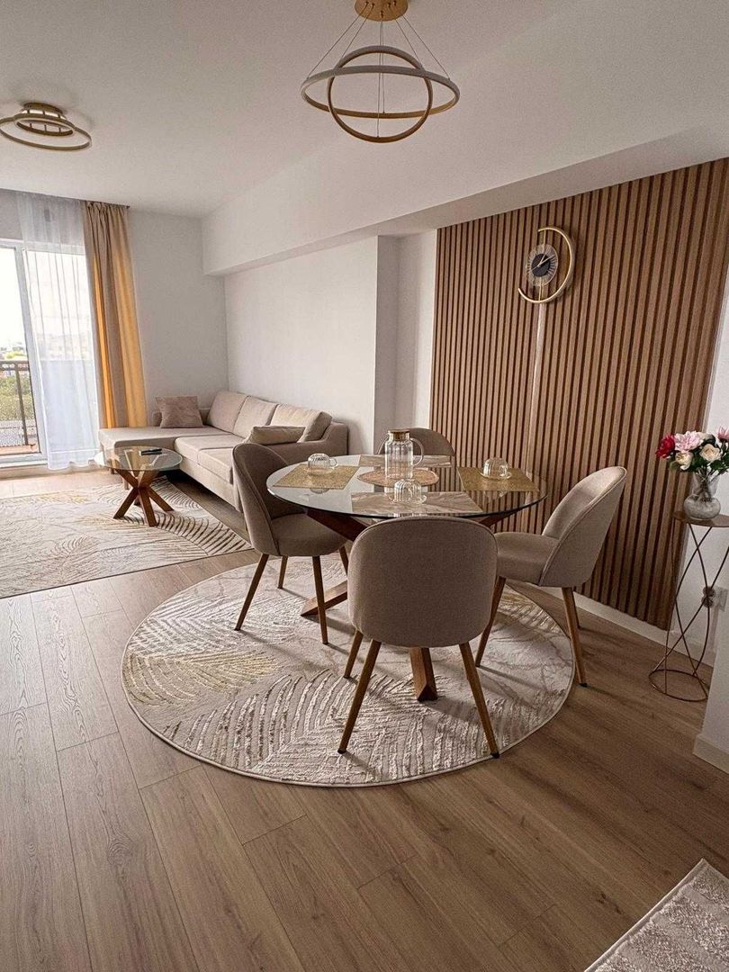 Vanzare Apartament 2 camere, et 7, mobilat de designer, bloc nou – balcon 8,5 mp - Poză 2