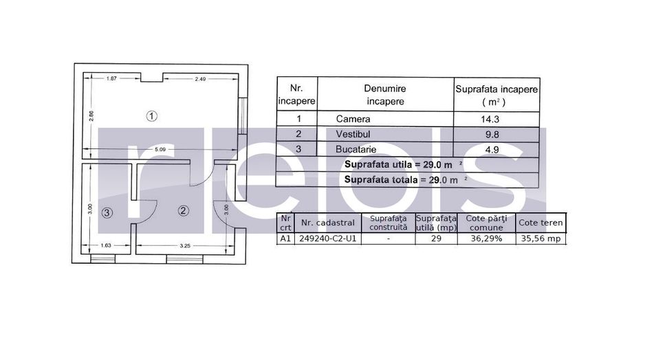 VANZARE CASA 2 CAMERE 35MP + TEREN 36MP CURTE COMUNA PIATA VICTORIEI ROMANA - Poză 17