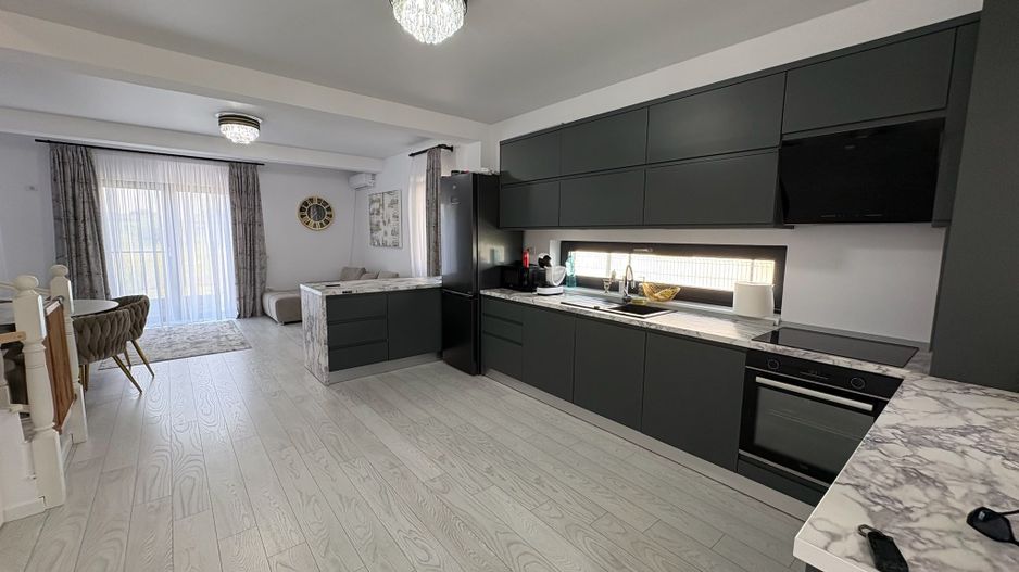 CASA DUPLEX, CURTE 120 MP, TOATE UTILITATLE, MOBILATA, COMISION 0% - Poză 5