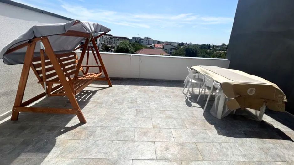 Penthouse 3 camere prima închiriere zona Straulesti - Poză 8