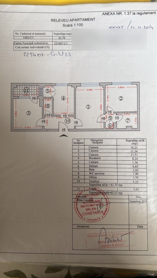 Apartament 3 Camere Obor – Vedere Superbă, Mobilat și Utilat! - Poză 9