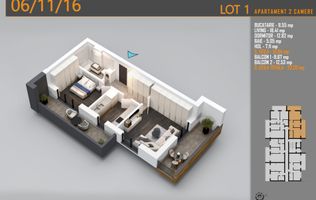 2 CAMERE BLOC P+3 METROU N. TECLU COMISION 0!