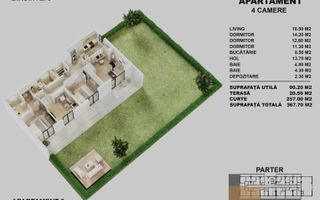 APARTAMENTE NOI CU CURTE PROPRIE | STR. BIRUINTEI I METROU - Poză 7