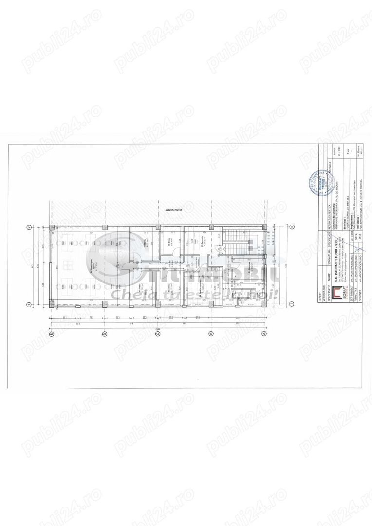 Inchiriez Spatiu de birouri 190 mp Iasi Calea Chisinaului - Poză 4