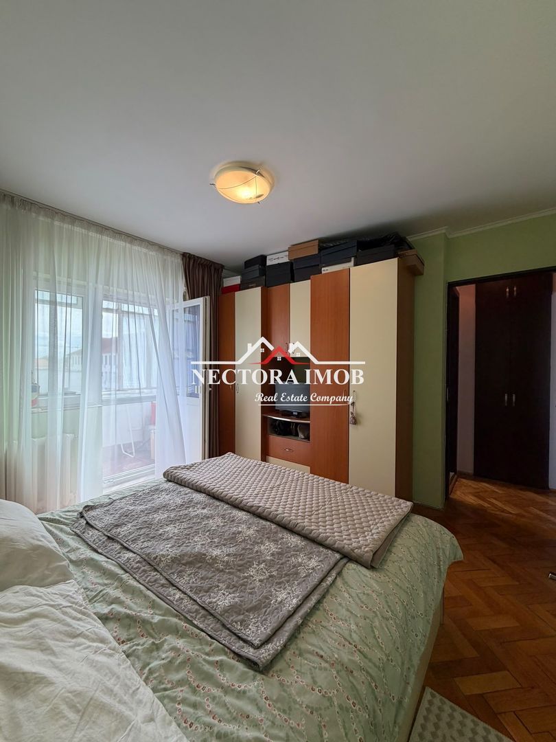NECTORA IMOB-Apartament 3 camere, 2 bai, 2 balcoane, Mobilat/Utilat - Poză 9