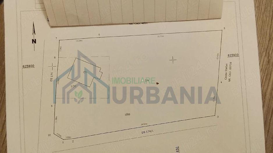 Teren intravilan de vanzare in Dancas, comuna Miroslava - Poză 1