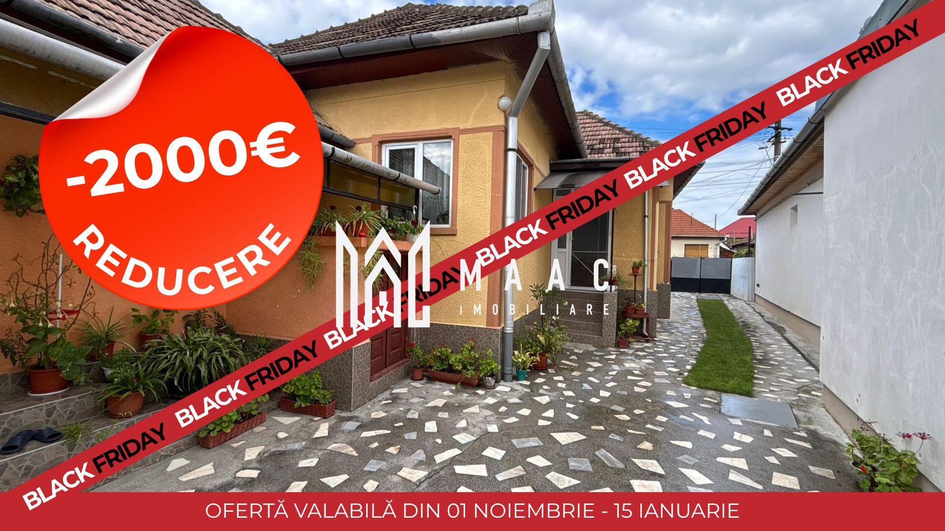 BLACK FRIDAY-Casa individuala 4 camere I Teren 480mp I Blaj - Poză 1