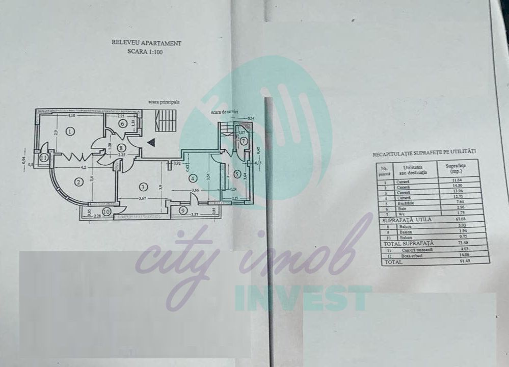 Apartament interbelic cu farmec aparte, la Piața Iancului - Poză 3