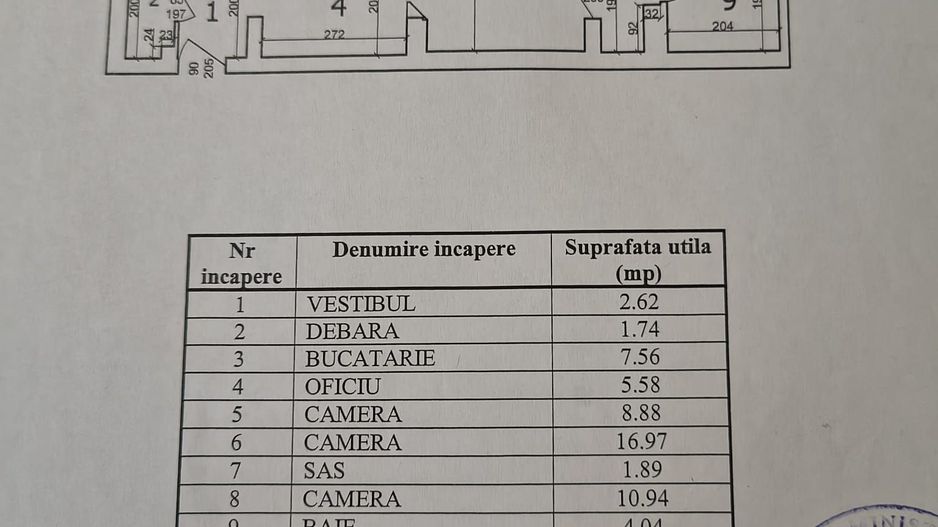 Apartament 3 camere | Calea 13 Septembrie - Schiță 6