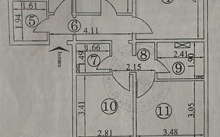 4 Camere Decomandat  - Etaj 1 - Zona Galata/ Biserica Galbena - Poză 5
