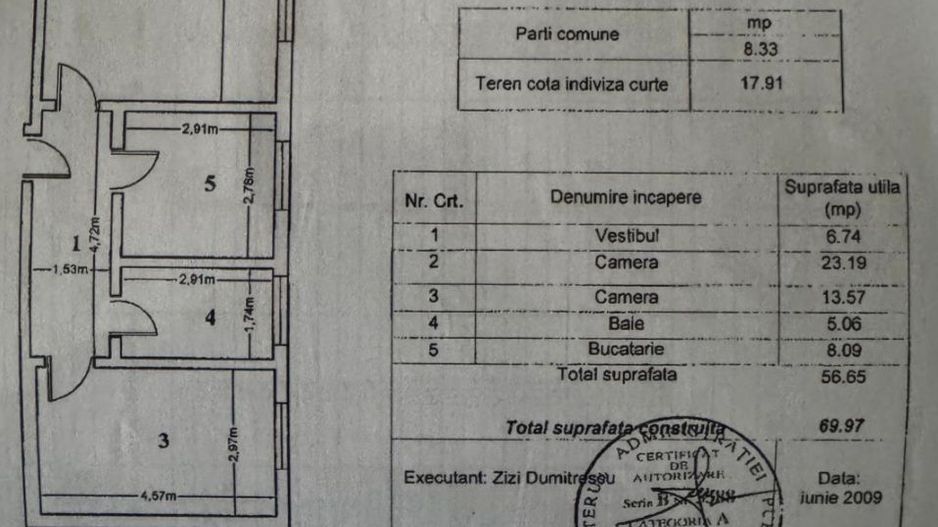 NOU! Apartament 2 camere, etaj1, Bucurestii Noi, 2 min parc - Poză 15