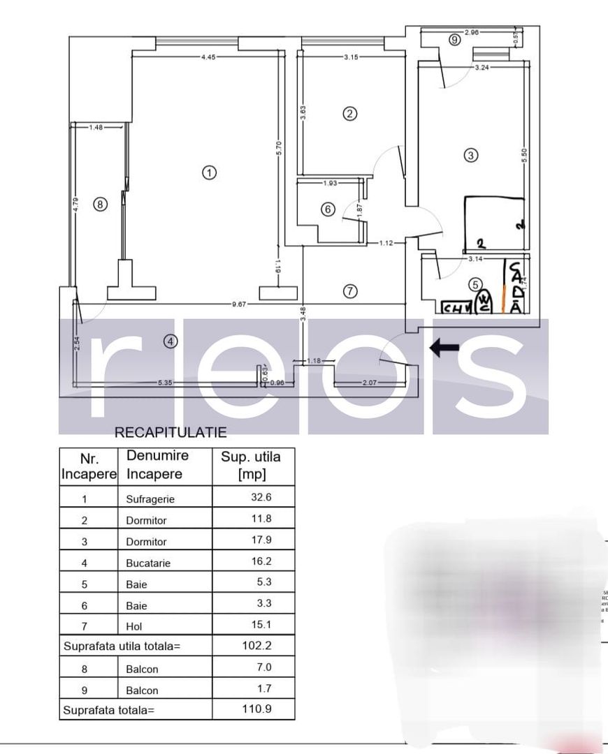 VANZARE 3 CAMERE -DECOMANDAT -2 LOC PARCARE - Poză 17