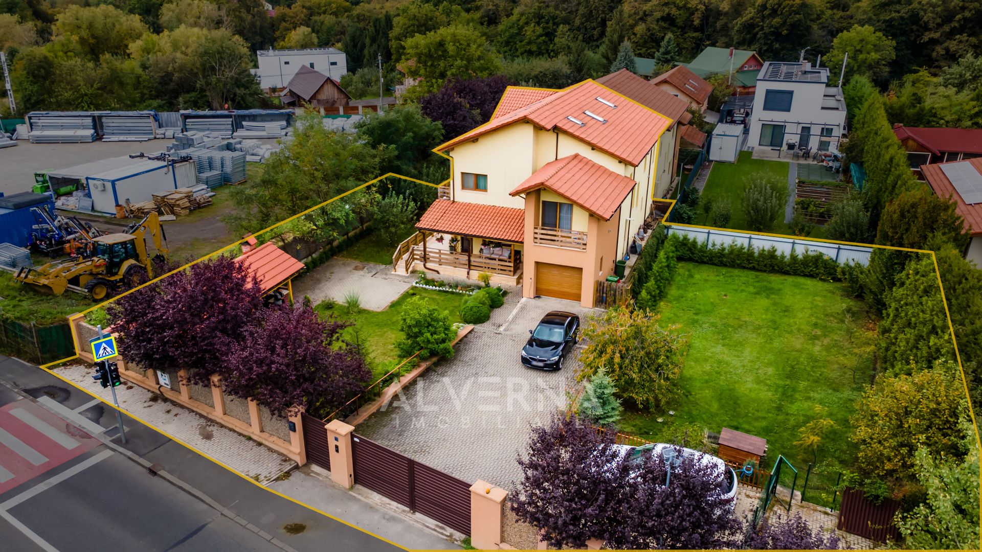 Casa individuala 268mp | 4 dormitoare + studio | 1100mp teren | Faget - Poză 40