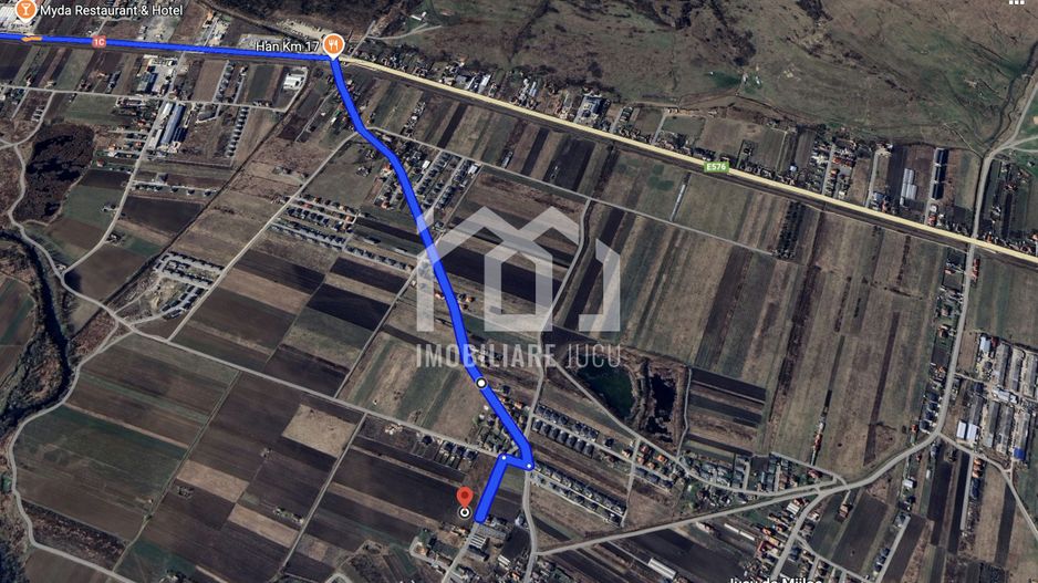 COMISION 0% - Teren Intravilan în Jucu de Mijloc – 1400mp - Schiță 4