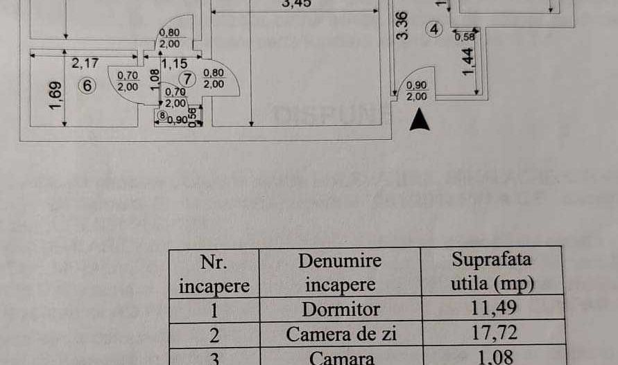 Apartament 2 camere, 57,36 mp, renovat – Bd. Ion Mihalache, Sector 1 - Poză 8