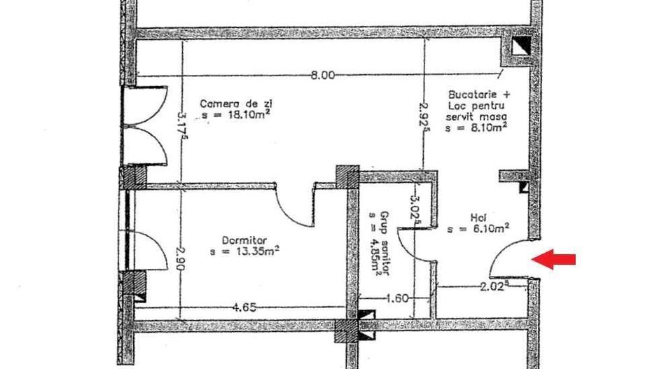 Apartament cu 2 camere | 51 mp | Parcare | Zona Centrala - Poză 8