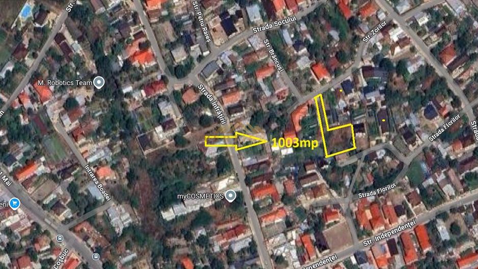 teren 1003 mp, oportunitate de constructie, Berceni - Poză 1