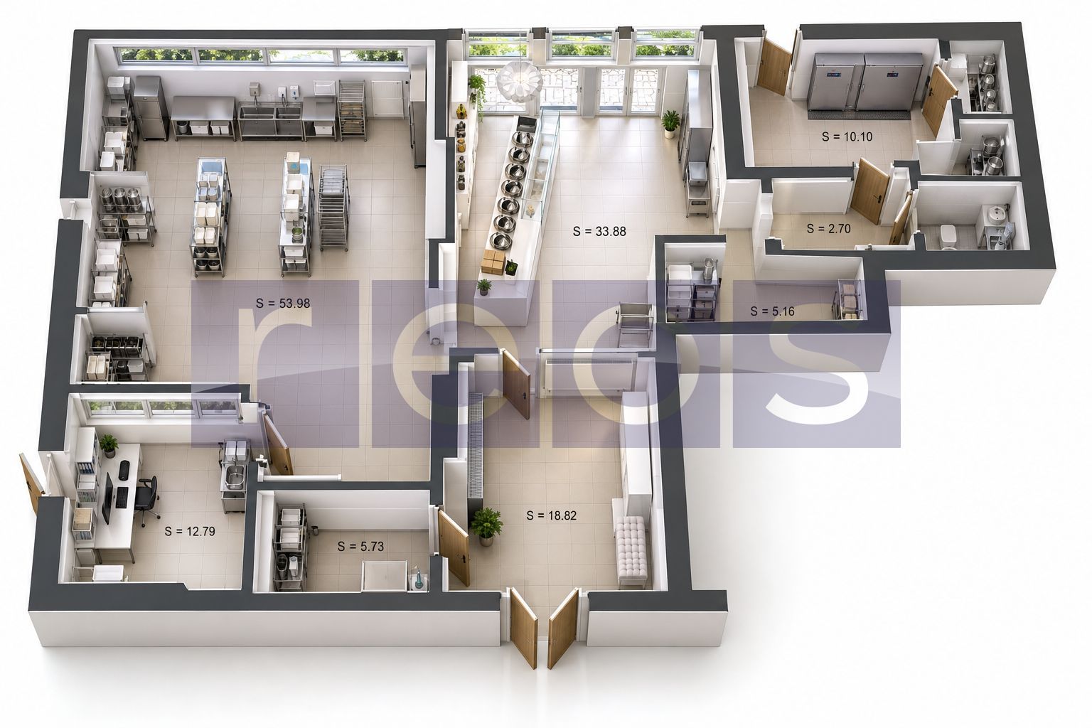 SPATIU COMERCIAL DE INCHIRIAT – FLOREASCA | 145 MP + TERASĂ - Poză 6