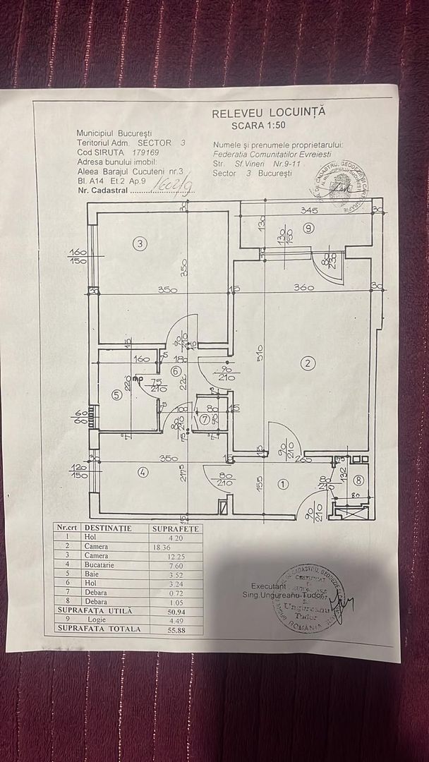 Ap 2 camere  zona parc/metrou Titan - Poză 4