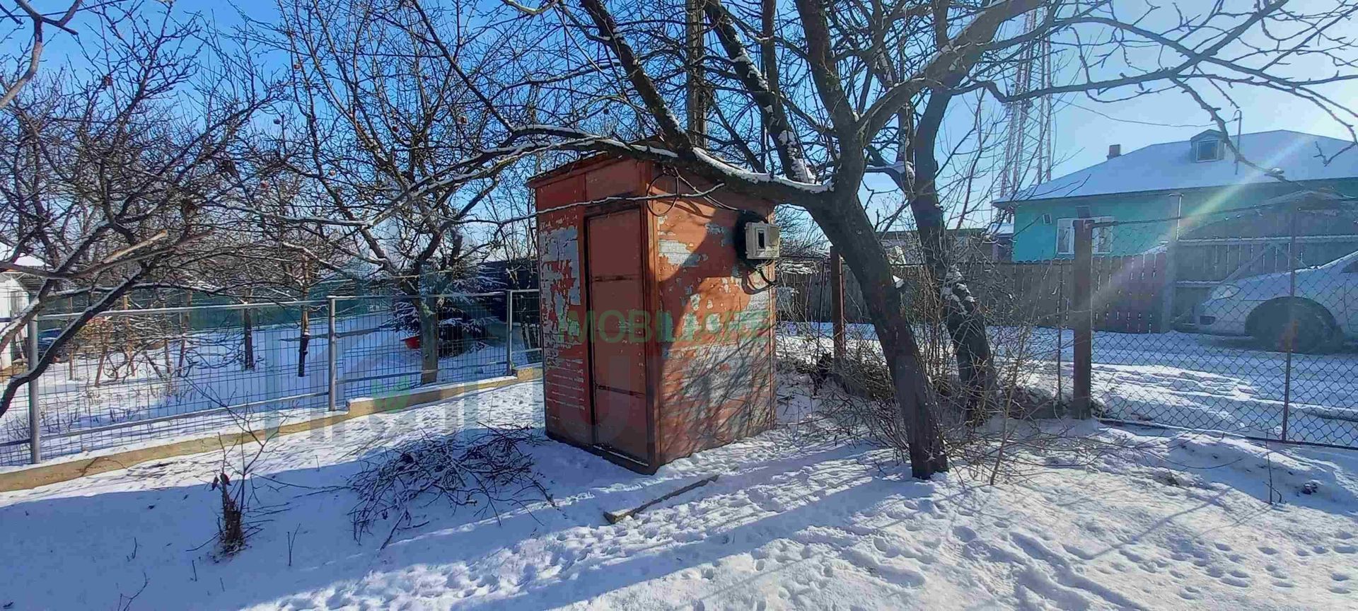 Pilon antena 26m, cabina echipamente si 300m teren, Paun - Barnova - Poză 3