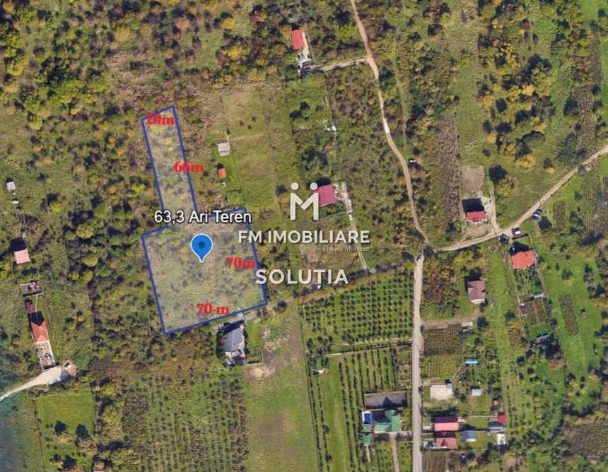 Teren 63 ari, Victoriei zona STO - Poză 1