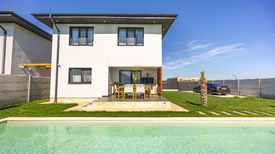 Vila Smart Home de Lux cu piscina incalzita, Comuna Berceni, Ilfov - Poză 28