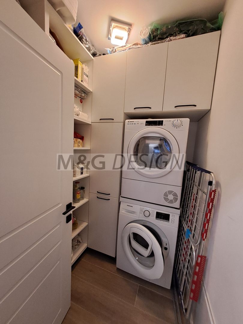 3 camere  bloc nou, 80 mp utili , balcon de 20 m - Poză 32