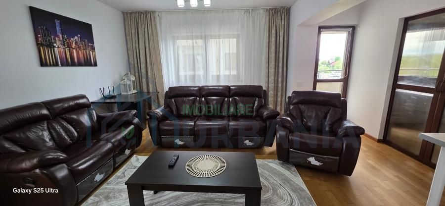 Apartament 2 camere, 70 mp, mobilat, complex Iasicon Towers, Iași – 600 euro/lună - Poză 1